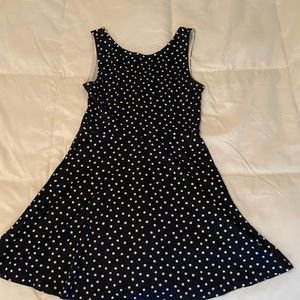 Navy blue summer dress